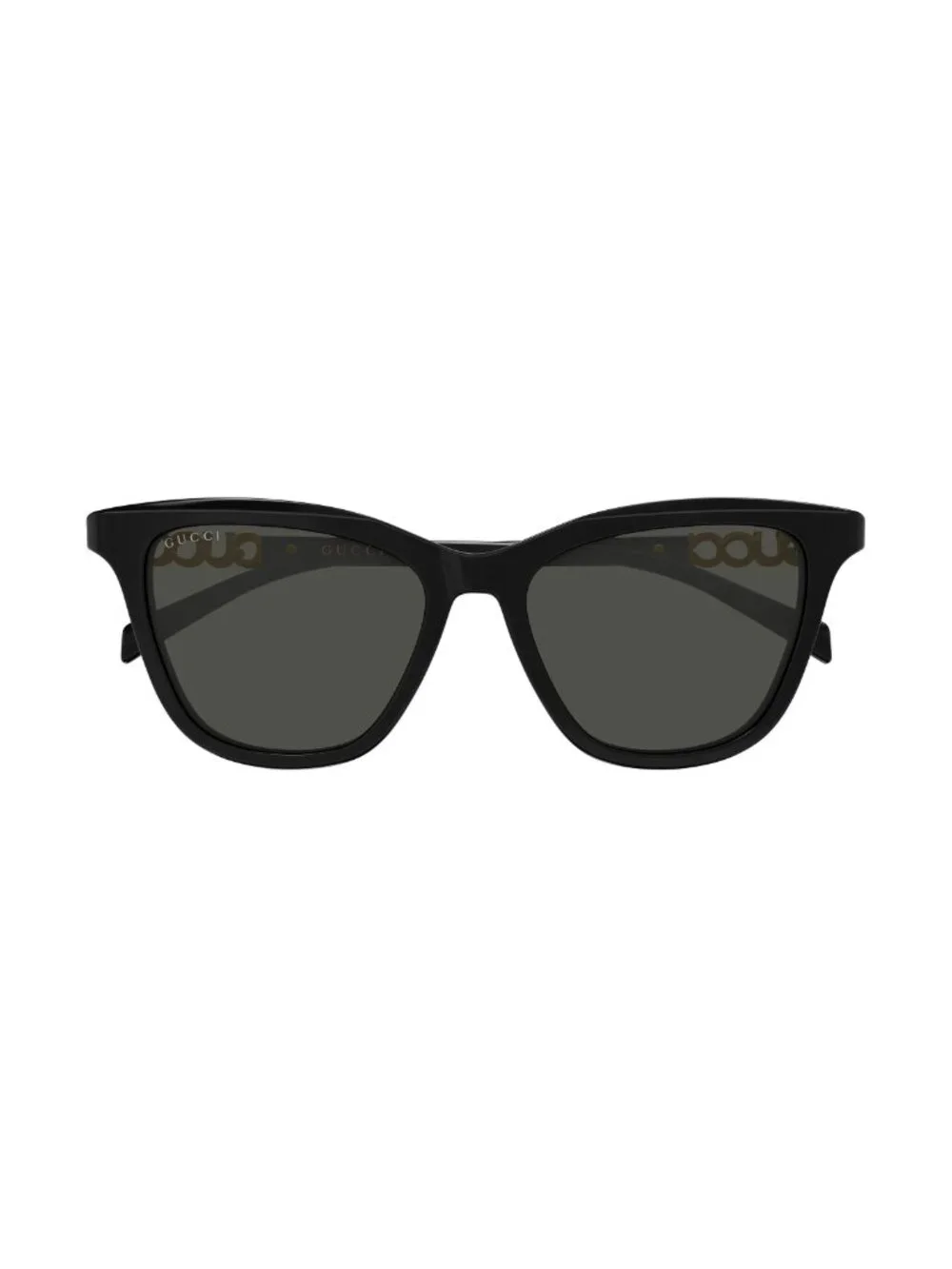 New Gucci Women's Sunglasses Black Grey Lens Acetate Frame GG2032S 001 52